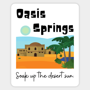 Oasis Springs Sticker